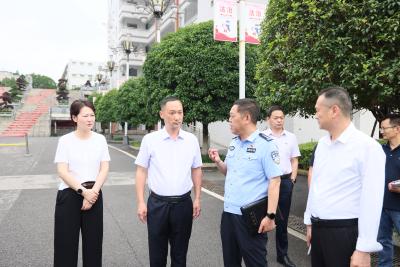 咸安区开展高考考点周边环境督导工作 筑牢考试安全保障防线