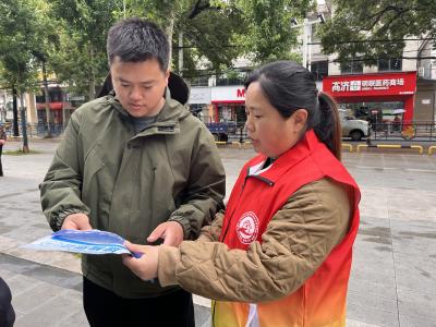 南大街社区：入户宣传反诈 守护居民“钱袋子”