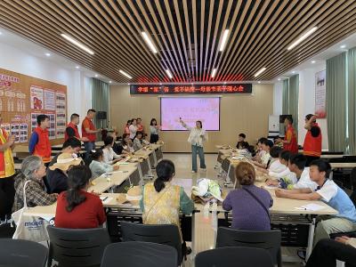 幸福“家”倍 爱不缺席 双龙社区举办母亲节亲子主题活动