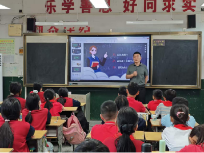 双溪桥镇：民法典进校园 法治护航青少年成长