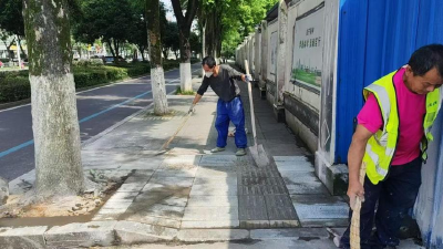 咸安城管精细管护，优化玉泉校区周边市容出行