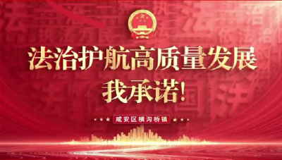 【法治护航高质量发展，我承诺！】第⑧期 咸安区横沟桥镇