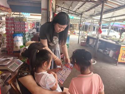 汀泗桥镇：集市普法护民生 全民禁毒守家园