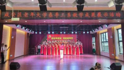 百年华诞耀 银龄绽芳华 咸安区老年大学举办教学成果展演活动