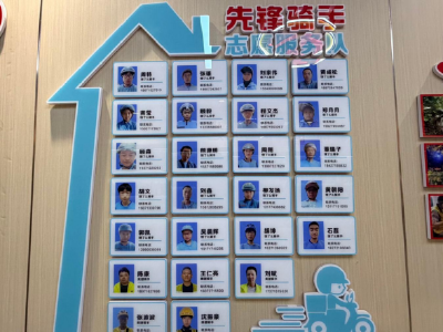 温泉街道十六潭社区：先锋骑手勇担当 暖心守护筑平安
