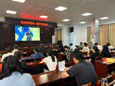 区医疗保障局开展未成年人保护专题普法宣传活动