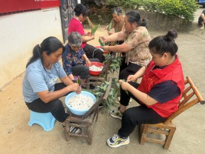向阳湖镇：粽叶飘香迎端午 文明新风润人心