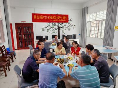 向阳湖镇：粽叶飘香话端午 文明新风润乡间
