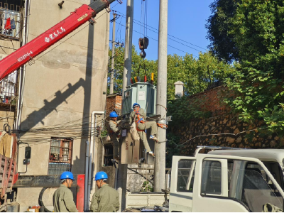 温泉街道希望桥社区：民生工程暖人心 电力升级惠百家  