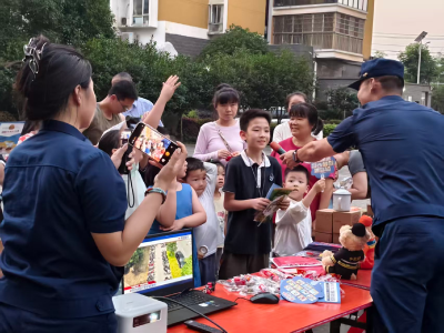 香城社区：安全课堂进小区 提升群众安全感