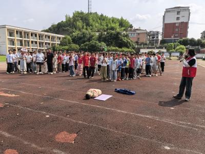 咸安区红十字会防溺水宣讲走进乡镇学校