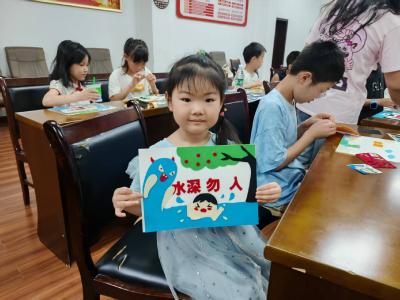向阳湖镇：童心绘安全 防溺护成长