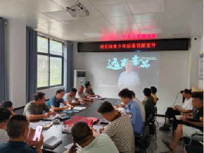 护航平安暑期！桂花镇开展青少年禁毒宣传，筑牢成长防线