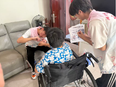 温泉街道：凝聚青春力量 守护银龄安康