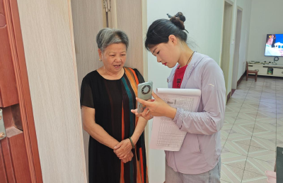 “桂乡管家”上门服务 情暖独居老人