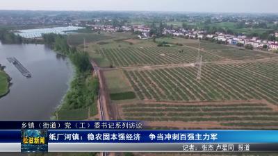 【乡镇（街道）党（工）委书记系列访谈】纸厂河镇：稳农固本强经济  争当冲刺百强主力军（20250513）