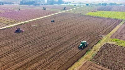 科技赋能，36.5万亩冬小麦播种加速