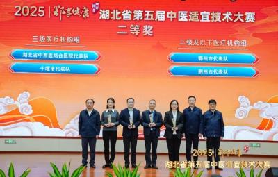 双丰收！“松滋中医”斩获省级奖项