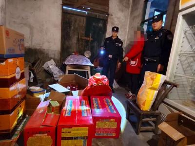 八宝派出所：行政拘留一名非法储存危险物质违法行为人