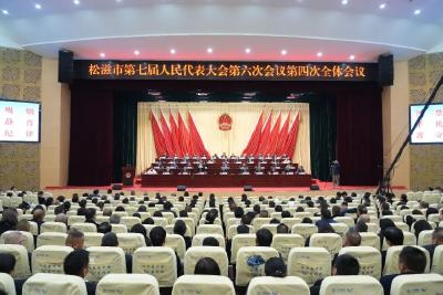 松滋市七届人大六次会议胜利闭幕