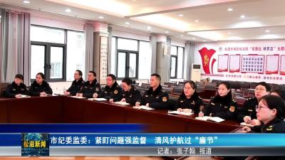 市纪委监委：紧盯问题强监督  清风护航过“廉节”（20260215）