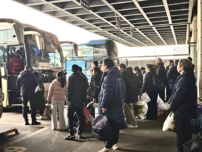 春节假期，松滋平安运送旅客8万余人次