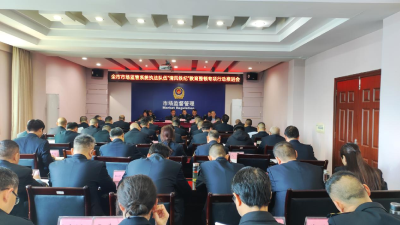 市市场监管局召开执法队伍“清风铁纪”教育整顿工作推进会