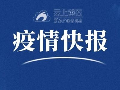 黃石市新冠肺炎最新疫情(截至4月24日24時)