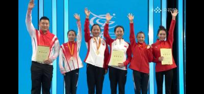骄傲！黄石伢陈欣怡全国体操锦标赛夺银
