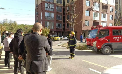 还地桥镇消防救援所：宣传进小区 知识送上门