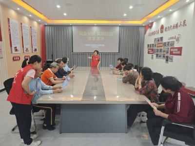 建设路社区开展“就业帮扶 真情相助”政策宣传活动