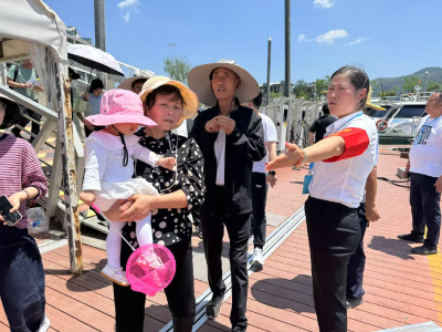 碧波党旗映初心：仙岛湖上的 “五一” 守护者 