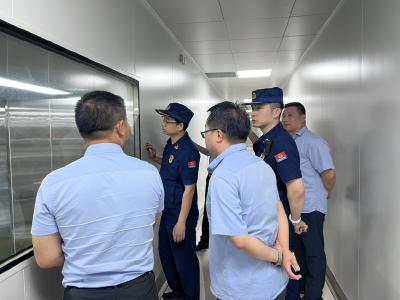 开发区·铁山区：消防服务“精准滴灌”  金贝乳业收获“安全锦囊”