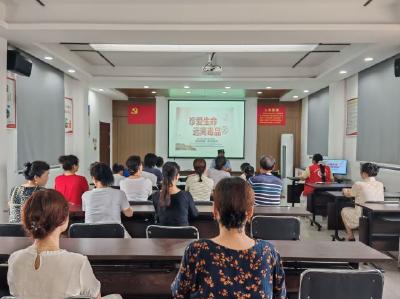 胜利路社区开展禁毒宣传活动 守护青少年健康成长​ 