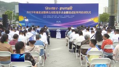 2025年湖北省暨黄石市防范非法金融活动集中宣传活动举行