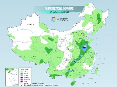 黄淮等局地有暴雨伴强对流 江南多地将上演高温持久战