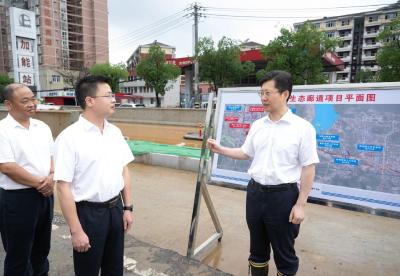 郄英才调研武鄂黄黄国际综合交通枢纽重要节点建设情况