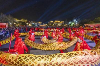 龙灯起舞年味浓 非遗潮玩不重样！黄石这场新春文化盛宴太出圈