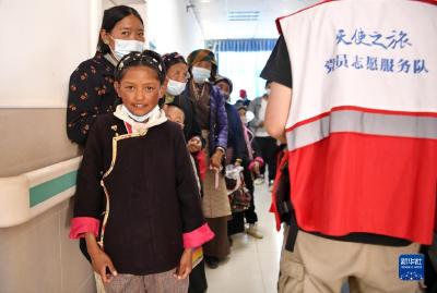 免费救治先心病儿童“天使之旅”走进西藏