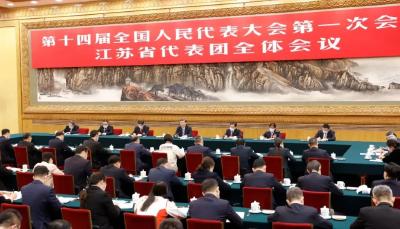 “勇挑大梁、走在前列”——习近平总书记参加江苏代表团审议侧记