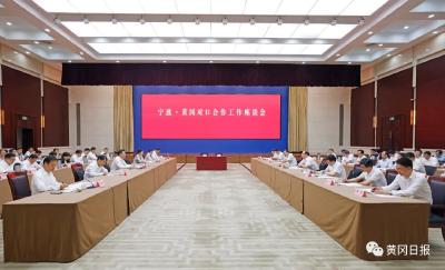 视频 | 宁波·黄冈对口合作工作座谈会召开