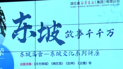 东坡庙会·东坡文化系列讲座——《东坡故事千千万》在遗爱湖书城举行