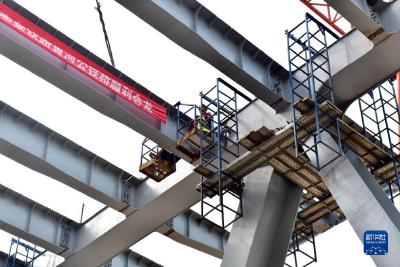 聊泰铁路黄河公铁桥顺利合龙