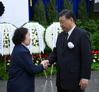 周铁农同志遗体在京火化 习近平等到八宝山革命公墓送别