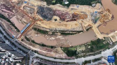 顶着寒潮抢进度——平陆运河建设剪影