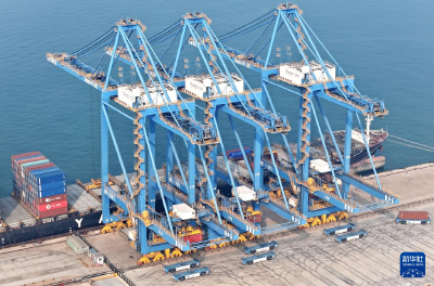 山东港口青岛港自动化码头（三期）投产运营 