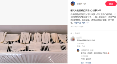 不是烤箱买不起，是暖气片更有性价比