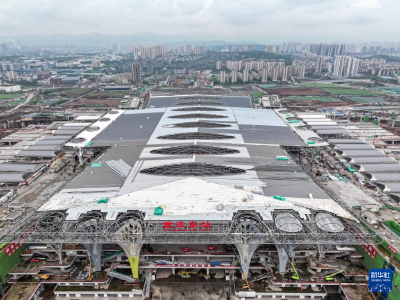 重庆东站建设进展顺利 