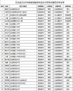 红安教育局发布公告