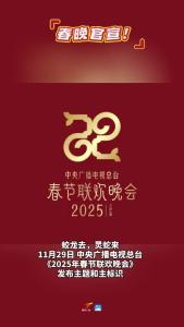 2025总台春晚主题和主标识发布
